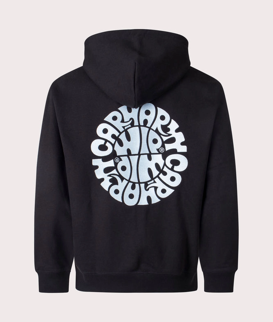 Carhartt WIP Mens Relaxed Fit Jazzy Zip-through Hoodie